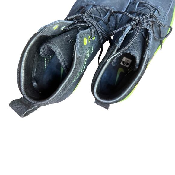 Nike ACG Kingman Boots Mens 2012 Black Volt Leather Suede 525387-030 Y2K NEW main image 6